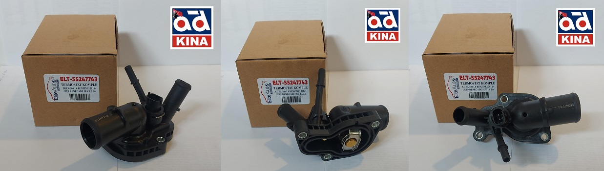 TERMOSTAT KOMPLE 55247743 EGEA-500 1.6 BENZİNLİ 2014  -JEEP RENEGADE SUV 1.6 201