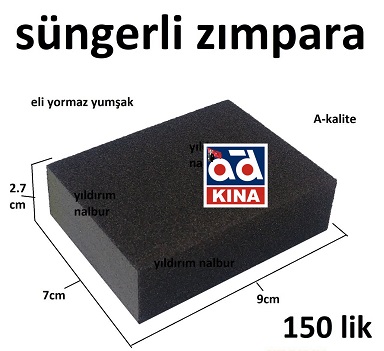 SÜNGER TAKOZ ZIMPARA 98X68X26 P150 KUM