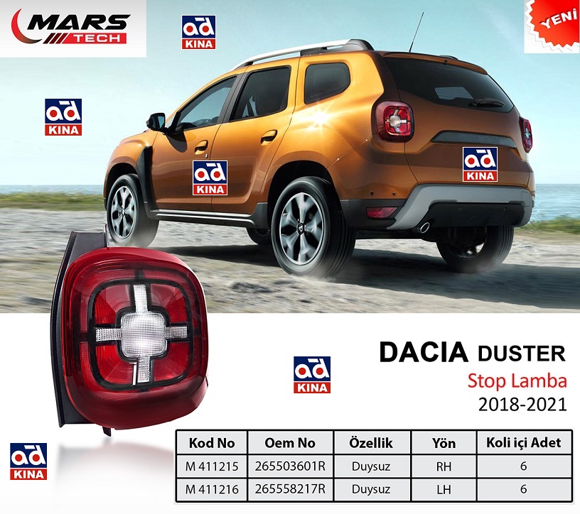 M411215 STOP SAĞ DACIA DUSTER (18-)