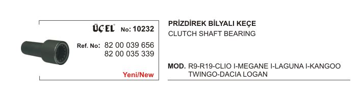 PRİZDİREK BİLYALI KEÇE 8200039656 CLIO