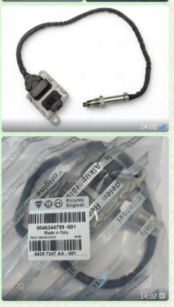 46344799 NOX OKSİJEN SENSÖRÜ EGEA 1.3JTD DOBLO 1.3JTD 46344799 NOX OKSİJEN SENSÖRÜ EGEA 1.3JTD DOBLO 1.3JTD