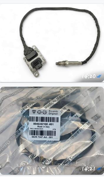 46352108 NOX OKSİJEN SENSÖRÜ DOBLO 1.6 JTD 46352108 NOX OKSİJEN SENSÖRÜ DOBLO 1.6 JTD