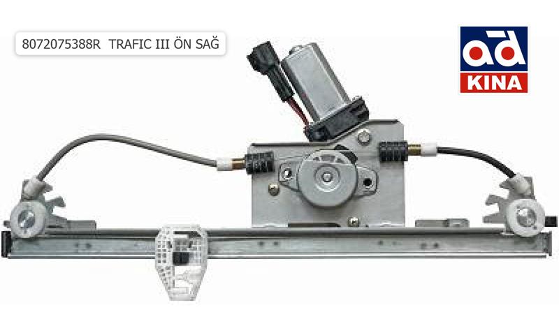 CAM KRİKOSU ÖN SAĞ 807207538R TRAFIC III CAM KRİKOSU ÖN SAĞ 807207538R TRAFIC III