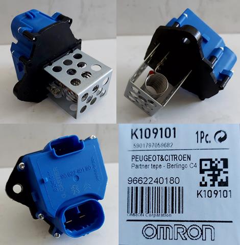 FAN REZİSTANSI HLR100014 BERLINGO 1.6İ 1.6HDİ