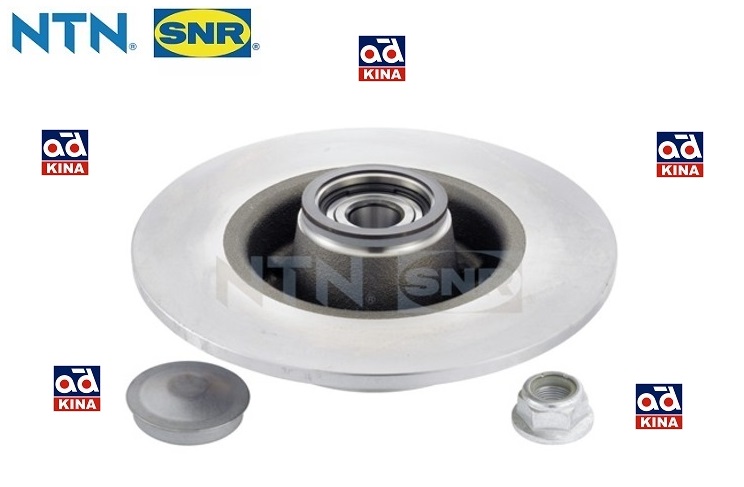 BİLYALI FREN DİSKİ ARKA (ADET) MEGANE-II 03  MODUS 04  CLIO-3 05  (240x8x4DL)