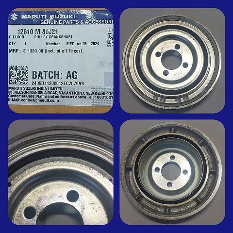 12610M86J21 KRANK KASNAĞI DOBLO LINEA FIORINO PUNTO EGEA FIAT500 CORSA C