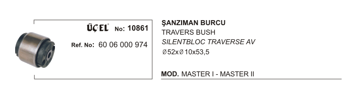 ŞANZUMAN BURCU 10861 MASTER 6006000974