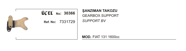 ŞANZUMAN TAKOZU 30366 131 1600 CC 4331729