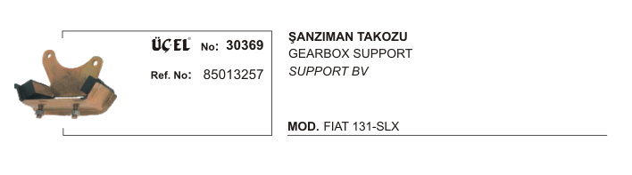 ŞANZUMAN TAKOZU 30369 M131 SLX 85013257