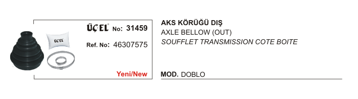 AKS KÖRÜĞÜ DIŞ 31459 DOBLO 46307575