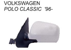 AYNA SOL VM184NHEL POLO  CLASSIC (96-99) ELEKTRİKLİ ISITMALI KESİK CAM