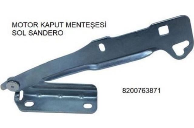 MOTOR KAPUT MENTEŞESİ SOL 8200763871 SANDERO 2008-2012